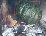 Foto del paso 12 de la receta: Zapallo relleno vegetariano a la parrilla