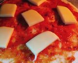 Hình bước làm 5 của món Margherita Pizza- Happy Halloween😍🤣
