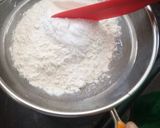 A picture of step 2 of Eggless Chocolate Cake.