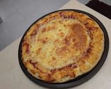 صورة لخطوة 7 من وصفة بيتزا باطراف جبنة 😍🍕