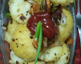 A picture of step 8 of Idli chilli.