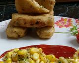 A picture of step 8 of Stuffed cheese milti grain croquettes.