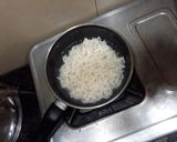 A picture of step 1 of Butter fry maggi with veggies.