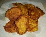 Foto del paso 5 de la receta: Frituras de harina de trigo con pimientos y jamón