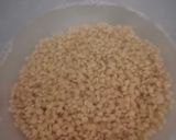 A picture of step 1 of Tuvar dal.