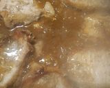 A picture of step 8 of Pork Loin in an Onion Gravy.