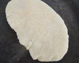 A picture of step 8 of Naan on tawa.