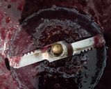 A picture of step 1 of Mulberry Smoothie.