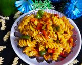 वेज पास्ता(veg pasta recipe in hindI) रेसिपी चरण 6 फोटो