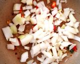 A picture of step 1 of My Chilli Beef Cheese Topped Meatloaf. 😎.