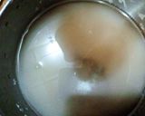 A picture of step 1 of Home made grenadine syrup.