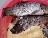 Foto langkah ke 3 dari resep Pepes ikan mas bungkus daun.
