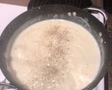 A picture of step 8 of White sauce cheesy chicken casserole.