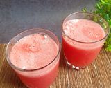 Foto langkah ke 2 dari resep Smoothies Semangka Lemon.