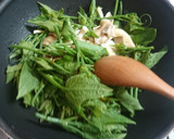龍鬚菜炒袖珍菇(簡單料理)的食譜步驟4照片