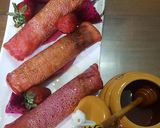 Foto langkah ke 5 dari resep Pancake Buah Naga.