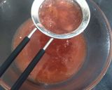 A picture of step 2 of Strawberry sauce.