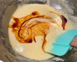 Une image de l'étape 9 de Gâteau-miroir en forme de cœur 3D, fourré à la fraise et à la mousse à la vanille.