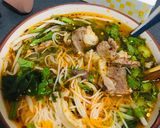 Hình bước làm 3 của món Bún bò huế