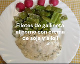Foto del paso 15 de la receta: Filetes de gallineta al horno con crema de soja y alioli