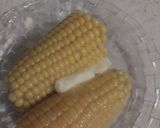 A picture of step 2 of Mexican Corn on the Cob.