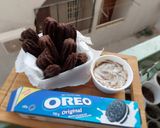 A picture of step 11 of OREO Churros.