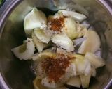 A picture of step 1 of Raw Mango Chutney.