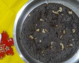 A picture of step 7 of Biscuit Chocolate Walnut Cake (No Oven, Kadhai Recipe).
