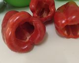 Foto del paso 2 de la receta: Pimientos rellenos de arroz y verduras al horno