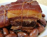 รูปขั้นตอนการทำที่ 4 ของ หมูสามชั้นตุ๋นซีอิ๊วใส่ถั่วลิสง