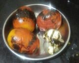 ટોમેટો ગાલિૅક સ્પાઈસી ચટણી (Tomato Garlic Spicy Chutney Recipe In Gujarati) રેસીપી સ્ટેપ1ફોટો