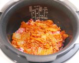電子鍋「泡菜豬肉飯」一鍵搞定、超省事。的食譜步驟4照片