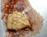 A picture of step 5 of Chicken a la kiev.