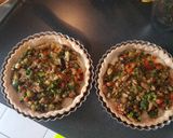 Foto del paso 4 de la receta: Quiche de verduras y champiñón salteado
