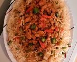 A picture of step 12 of Singaporean Rice😍.