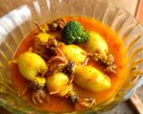 Foto langkah ke 6 dari resep GULAI CUMI ISI TAHU 🦑🦑.