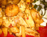 A picture of step 6 of Sultan chips and cucumber 🥒.