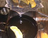A picture of step 2 of Karchikayi (fried sweet of Karnataka).