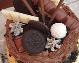 Foto del paso 16 de la receta: Drip Cake de Chocolate, Café y Oreo