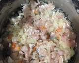 Foto del paso 1 de la receta: Empanadas de pollo con salsa blanca
