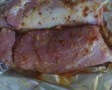 Foto del paso 1 de la receta: Solomillo de cerdo a las dos mostazas y a la miel con pasas y manzana