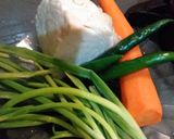 Foto langkah ke 1 dari resep Pancake Sayur korea dengan bahan lokal.