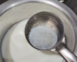 A picture of step 1 of Pineapple Custard.