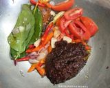 Foto langkah ke 3 dari resep Tumis Kacang Panjang &Tempe Bumbu Tauco.