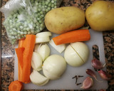 Foto del paso 1 de la receta: Ternera a la jardinera