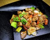 A picture of step 11 of Shaking Beef (Bò Lúc Lắc).