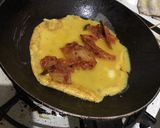 Foto langkah ke 4 dari resep Telur Dadar Kimchi.