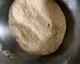 A picture of step 2 of Dal Dhokli.