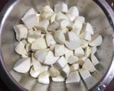 A picture of step 2 of Paneer Kofta in Taro Root Bulbs.