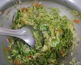 A picture of step 5 of Spinach and green peas Pulao.